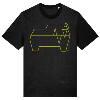 YELLOW SIMPLE ELEPHANT T-SHIRT